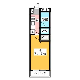 エントピアアスカ【6階】の間取り
