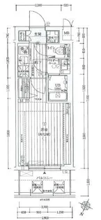 クリスタルグランツBAYフロンティア【7階】の間取り