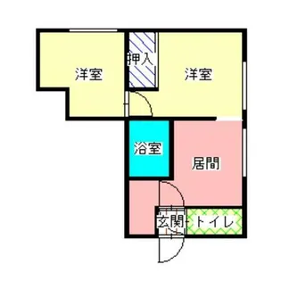タップス【3号室】の間取り