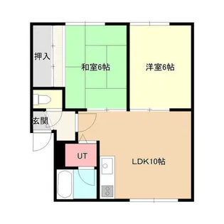 ピュアハウス【203号室】の間取り