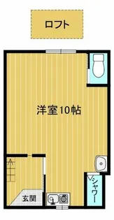 大阪府大阪市住吉区上住吉1丁目【テラスハウス】の間取り