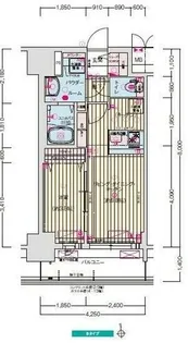 愛知県名古屋市中区新栄2丁目【マンション】の間取り