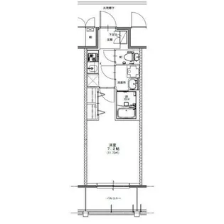 S-RESIDENCE浅間町駅前axial【15階】の間取り
