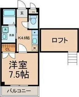 ファセル デェ オデファ【1階】の間取り
