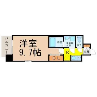 La Douceur志賀本通Ⅱ【10階】の間取り