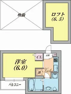 Reef【2階】の間取り