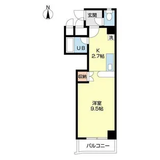 αNEXT北15条【6階】の間取り