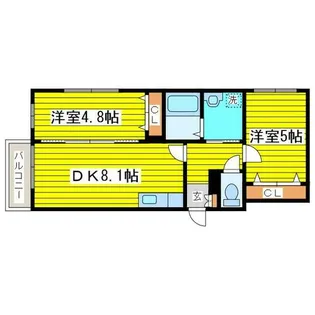 メゾンド桜【3階】の間取り