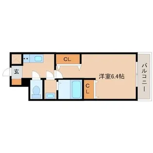 ブランTAT尼崎七松町1【6階】の間取り