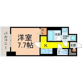 レジデンスユウキ【5階】の間取り