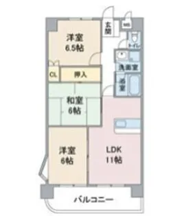 第3猪飼ビル【1階】の間取り