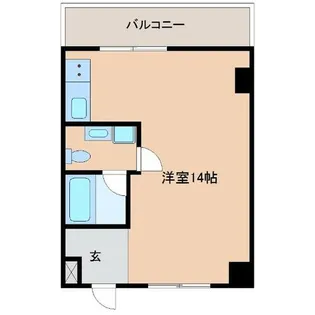 デイグラン武庫之荘【1階】の間取り