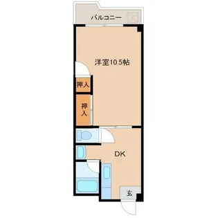 兵庫県尼崎市南塚口町6丁目【マンション】の間取り