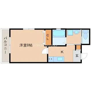 兵庫県尼崎市塚口町1丁目【マンション】の間取り