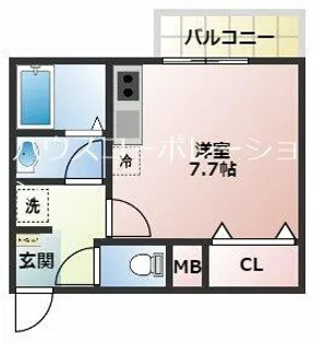 兵庫県尼崎市南塚口町8丁目【マンション】の間取り