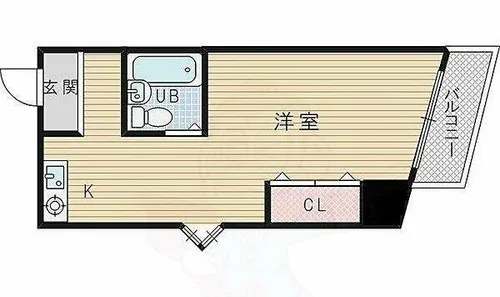 エクセレンスハイツ【5階】の間取り
