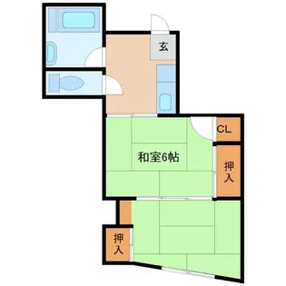 新立花ビル【5階】の間取り