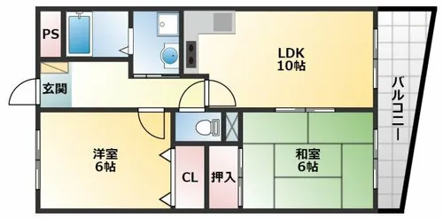 Sauberberg【5階】の間取り