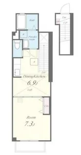 エステリオK【2階】の間取り