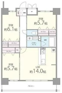 エル グラン コウショウ【5階】の間取り