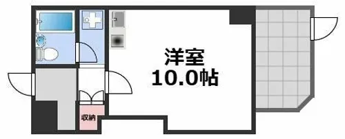 夕陽ヶ丘日光ハイツ【1階】の間取り