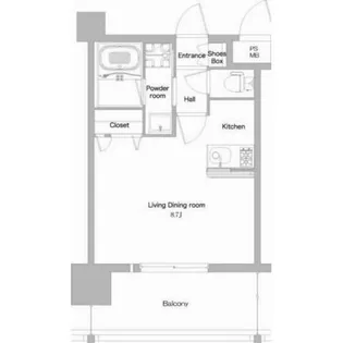 エンクレストNEO博多駅南【10階】の間取り