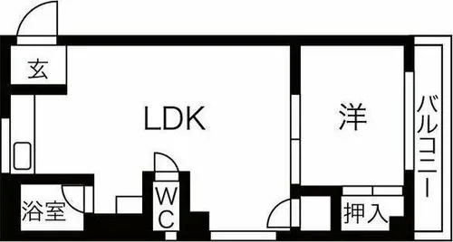 Court本陣【3階】の間取り