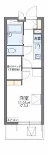レオパレス山元【3階】の間取り