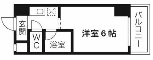 ララハート【3階】の間取り