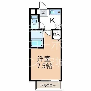 セルシオン草刈【1階】の間取り