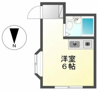 プールブゥ【2階】の間取り