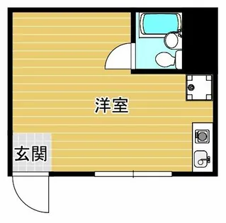 アン・メゾン・ド喜志【1階】の間取り