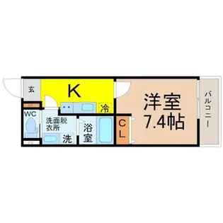 Patina岩塚【2階】の間取り