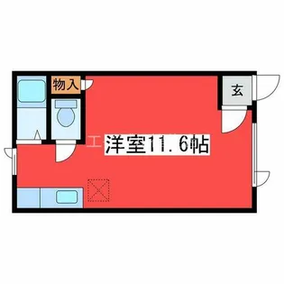 パル西岡【2階】の間取り