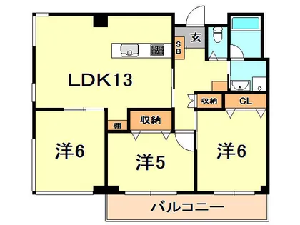 エトール4【3階】の間取り