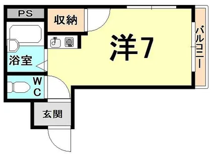 ビクトワールシェル【3階】の間取り