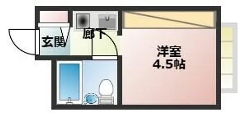 兵庫県尼崎市西立花町2丁目【マンション】の間取り