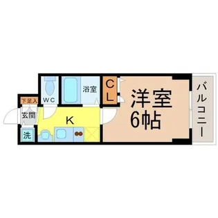 プレサンス泉アーバンゲート【3階】の間取り