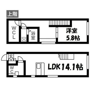 CELENEST名駅西【4階】の間取り