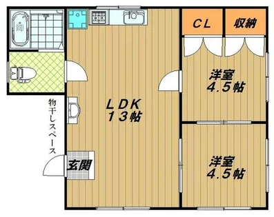 中澤ビル【3階】の間取り