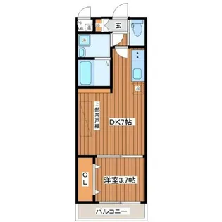 メルベージュ千林大宮【2階】の間取り