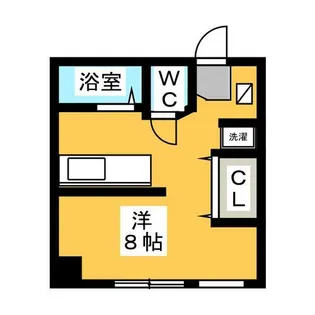 駅前ビル【3階】の間取り