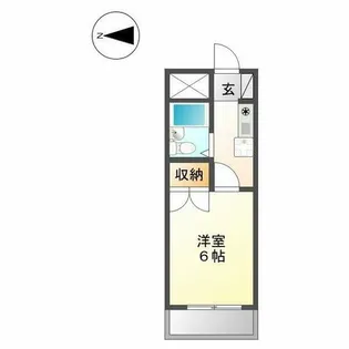 第8諏訪ビル【602号室】の間取り