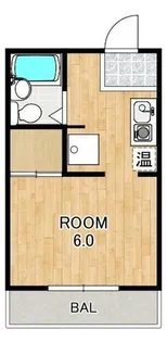 エスパス・ド・ゼン大萱【1階】の間取り