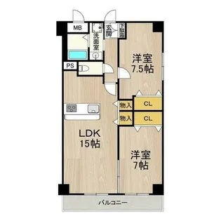 インプルーブ金山【8階】の間取り