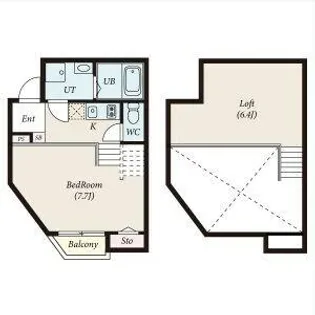 愛知県名古屋市西区鳥見町3丁目【アパート】の間取り