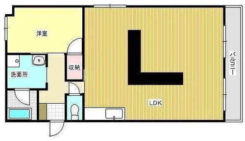 サンコーポ国分【3階】の間取り