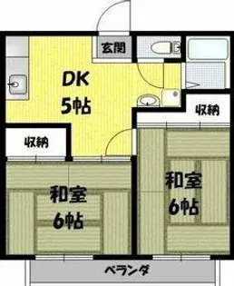 サンフラワーS【2階】の間取り