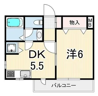 プリモディーネ深江本町【1階】の間取り