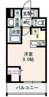 ラルーチェ北梅田【7階】の間取り